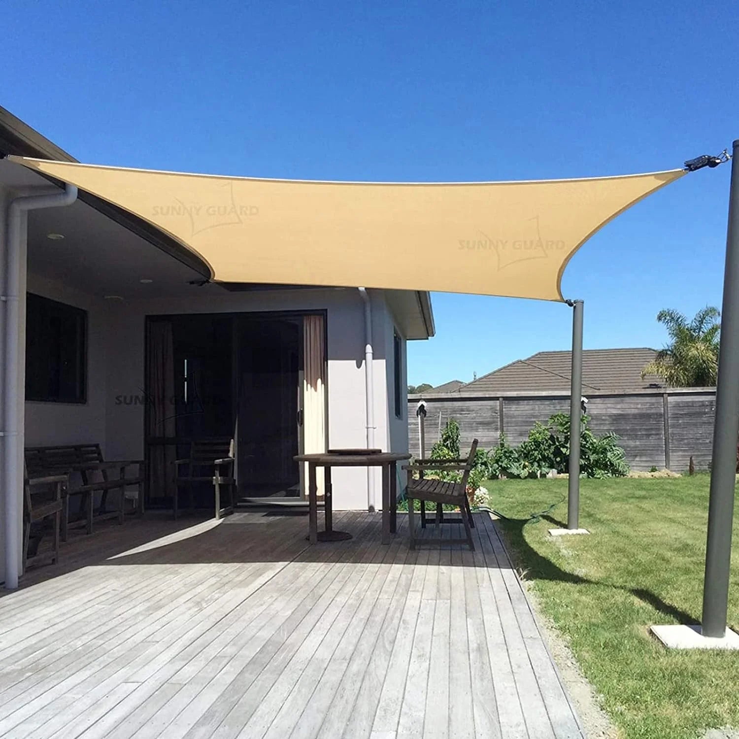 Special GUARD 10″ x 13″ Rectangle Shade Sail 95% UV Block Outdoor Canopy