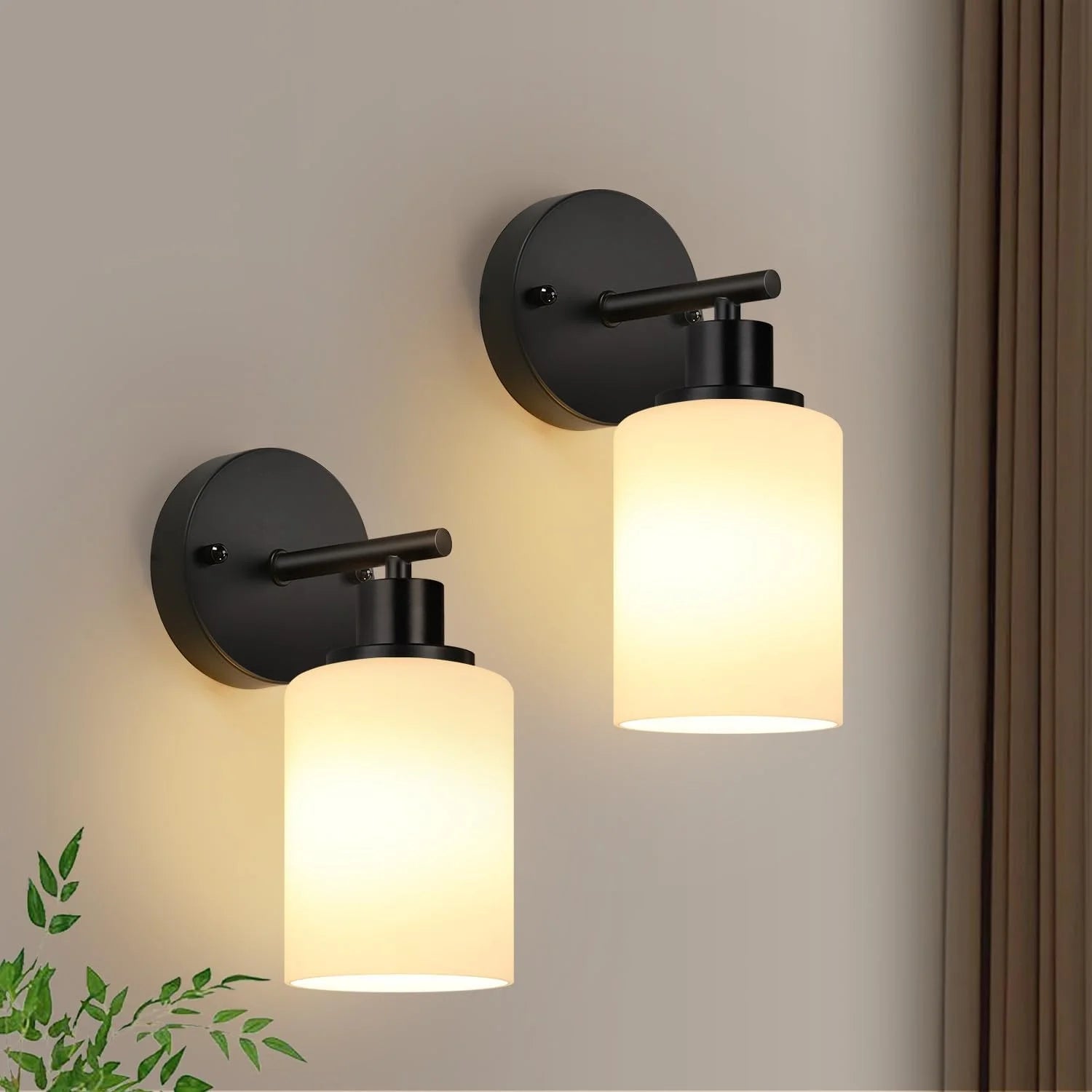 Special Zarbitta 3-Light Bathroom Light Fixtures, 17.23 Black Modern Vanity Lights with Clear Glass Shade - Image 30