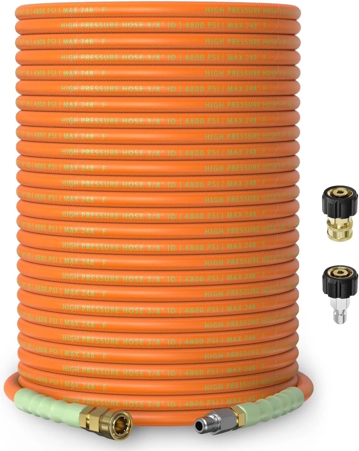 Special 3/8 ID Pressure Washer Hose 50 ft, 4800 PSI Steel-Braided & Durable, Power Washer Hose with Swivel Quick - Image 5