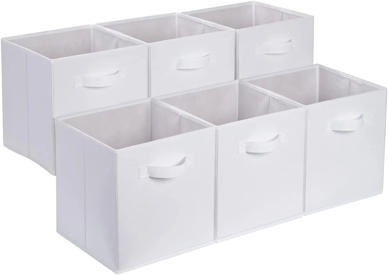 Special Collapsible Fabric Storage Cube Bins Organizer with Handles, Organization Containers, Multifunctional, 13 x 13 x - Image 4