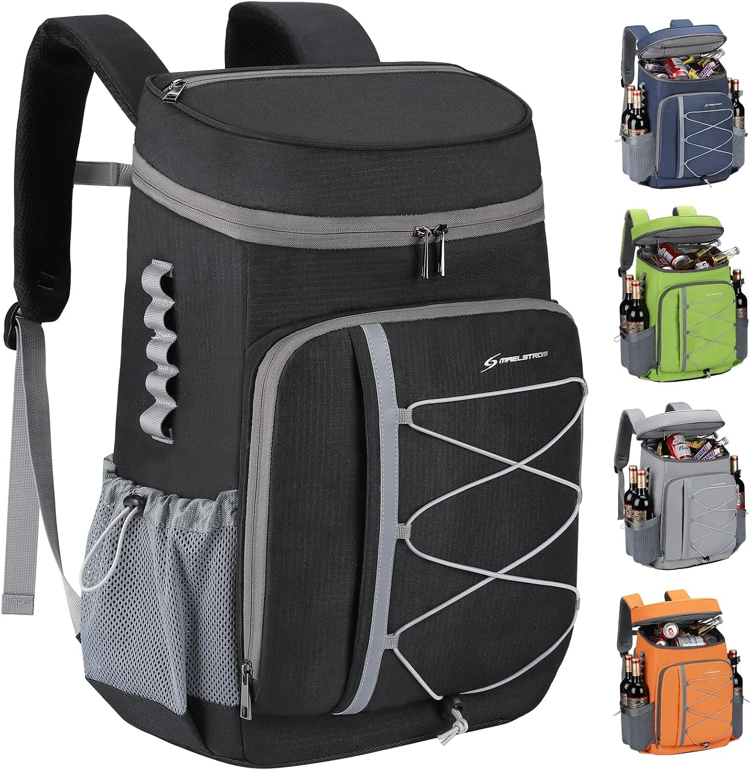 Special Maelstrom 35/50Can Insulated Cooler Backpack, Leakproof Soft Lunch Ice Bag - Image 5