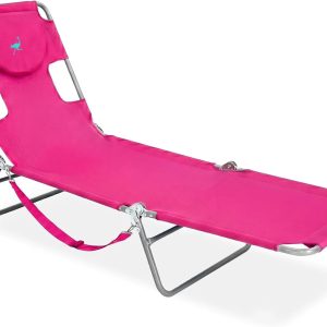 Special Original Chaise 72 x 22 Inch Lounge Portable Reclining Lounger, Outdoor Patio