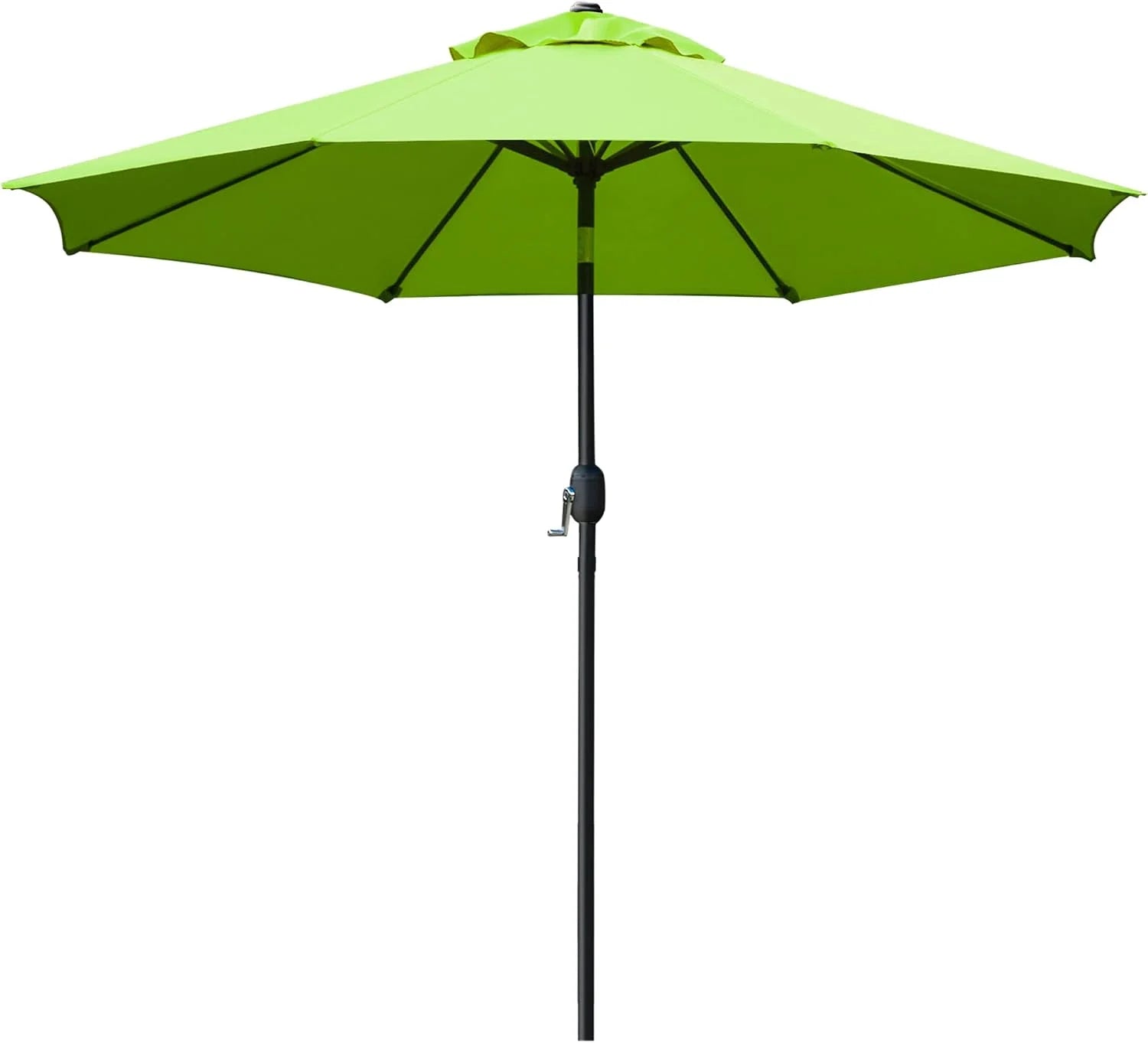 Special Sunnyglade 9″ Patio Umbrella Outdoor Table Umbrella with 8 Ribs Tan - Image 10