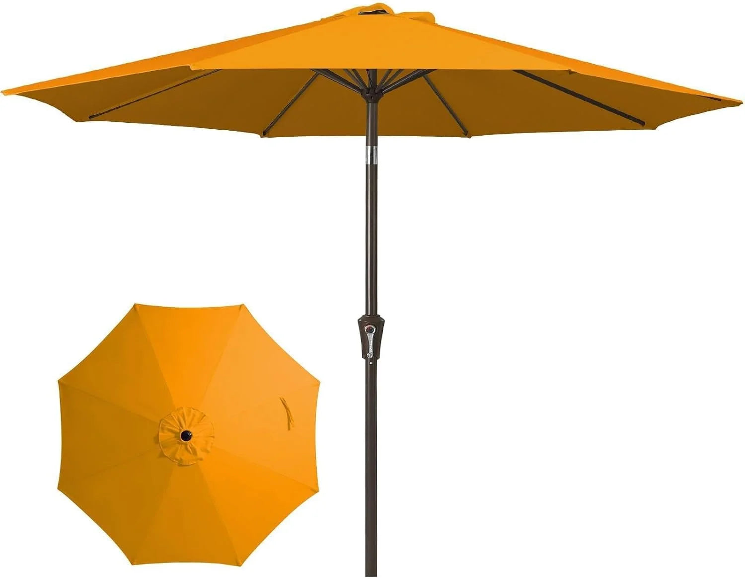 Special 9FT Outdoor Patio Umbrella, Market Umbrella, Beige - Image 9