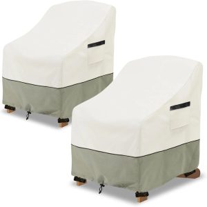 Special LSongSKY Outdoor Swivel Lounge Chair Cover 2 Pack,100% Waterproof Heavy Duty Outdoor Chair Covers