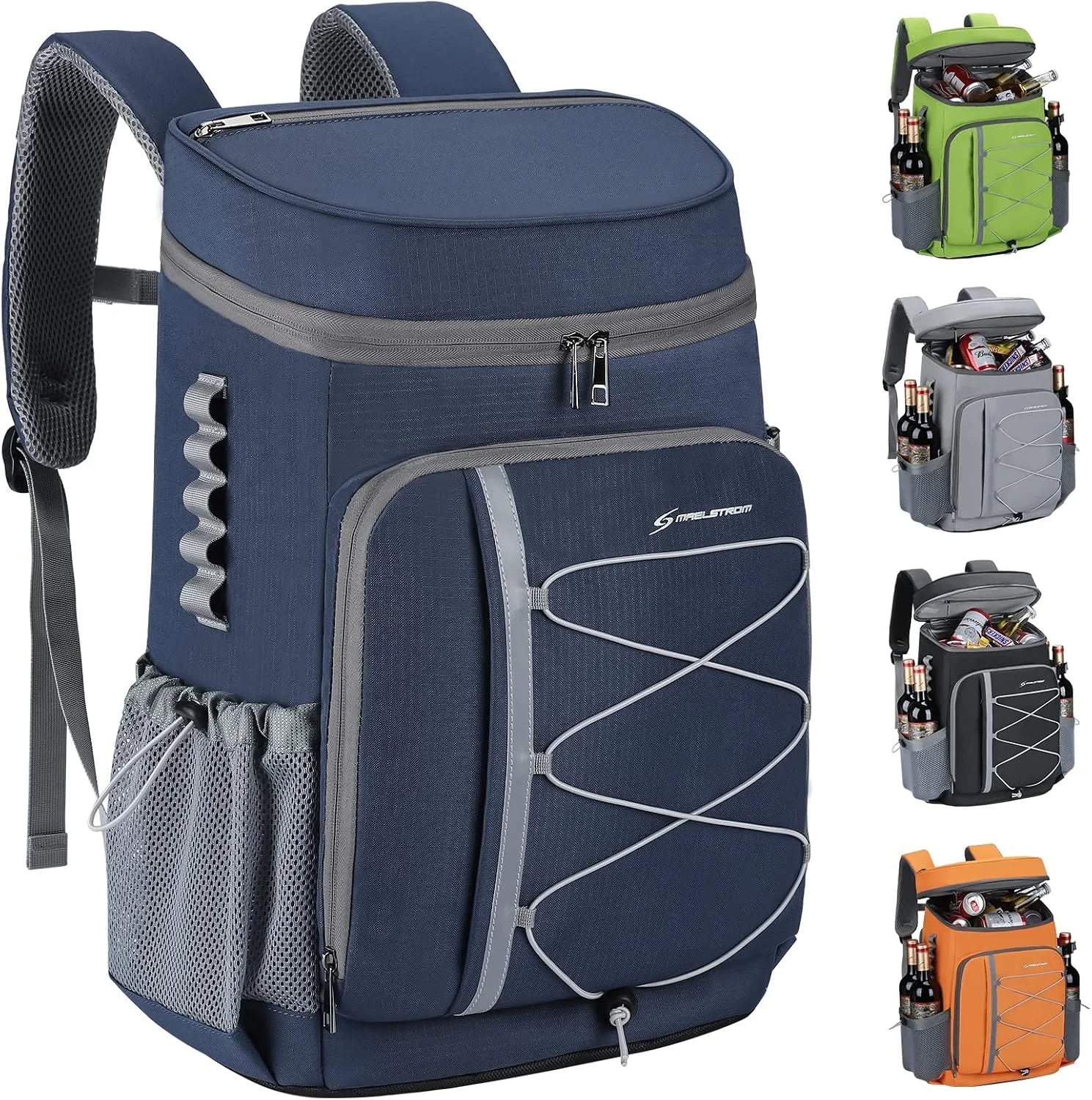 Special Maelstrom 35/50Can Insulated Cooler Backpack, Leakproof Soft Lunch Ice Bag - Image 2