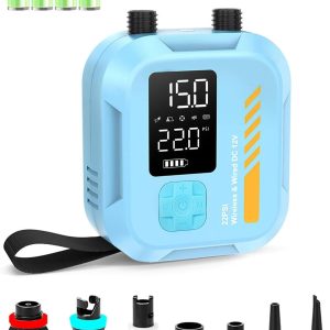 Special Paddle Board Pump Portable, 22 PSI Rechargeable Electric SUP Air Pump