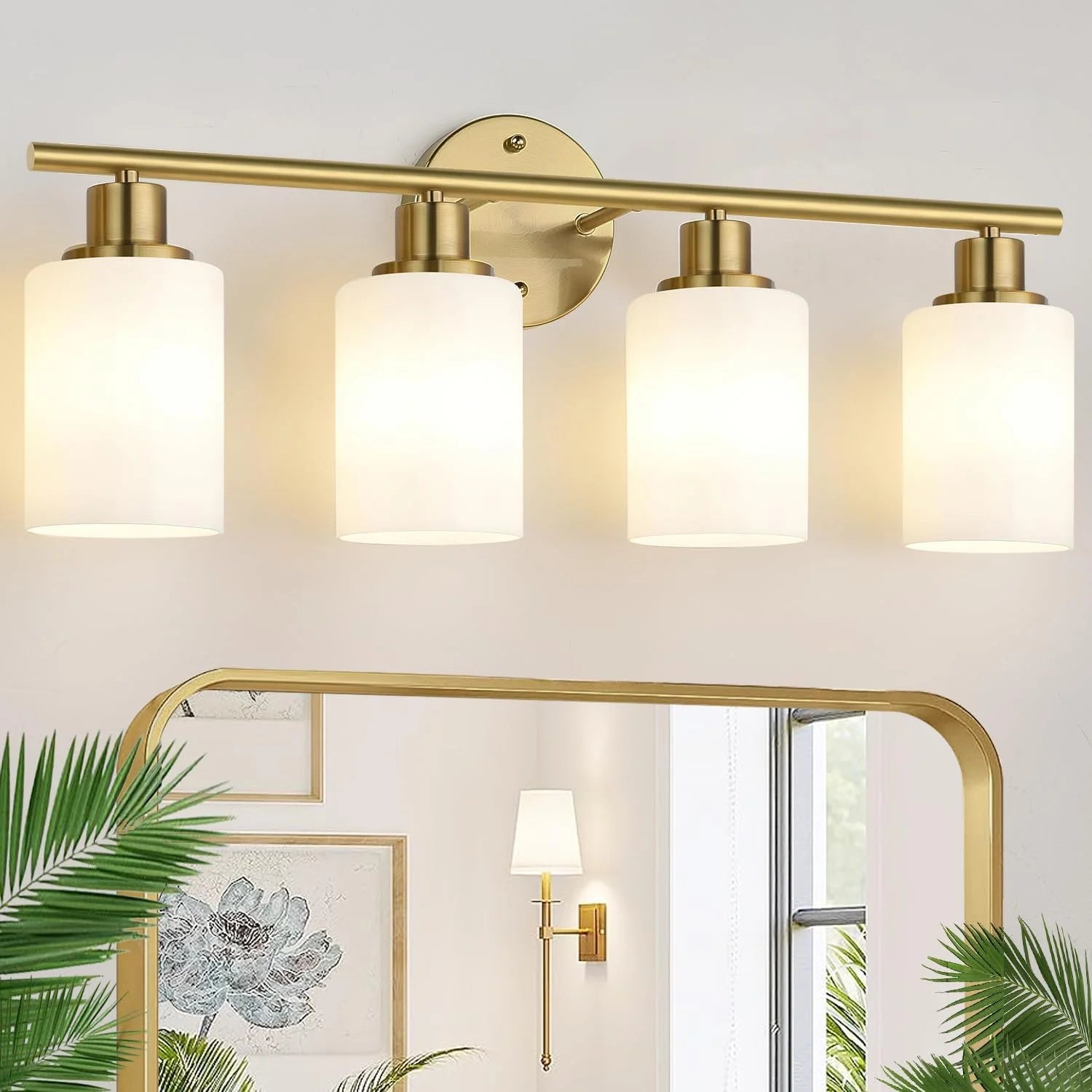 Special Zarbitta 3-Light Bathroom Light Fixtures, 17.23 Black Modern Vanity Lights with Clear Glass Shade - Image 16