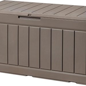 Special Devoko 100 Gallon Waterproof Resin Deck Box, Large Outdoor Storage Box