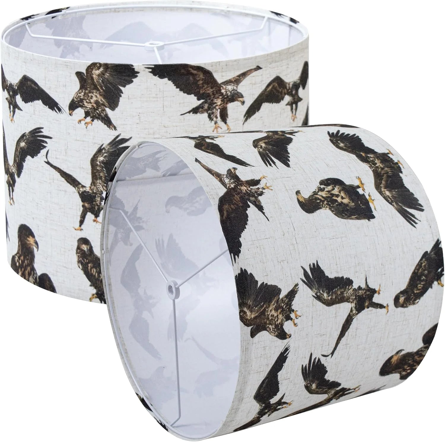 Special YUNLIAN Medium Lamp Shades Set of 2 - Image 7