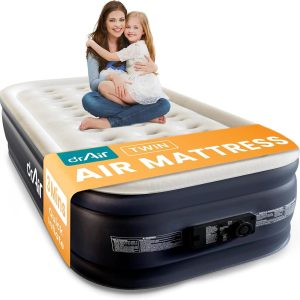 Special Air Queen Air Mattress with Built-in Pump, 18 Raised Blow Up Mattress, 800 lbs Max Honeycomb Air Bed