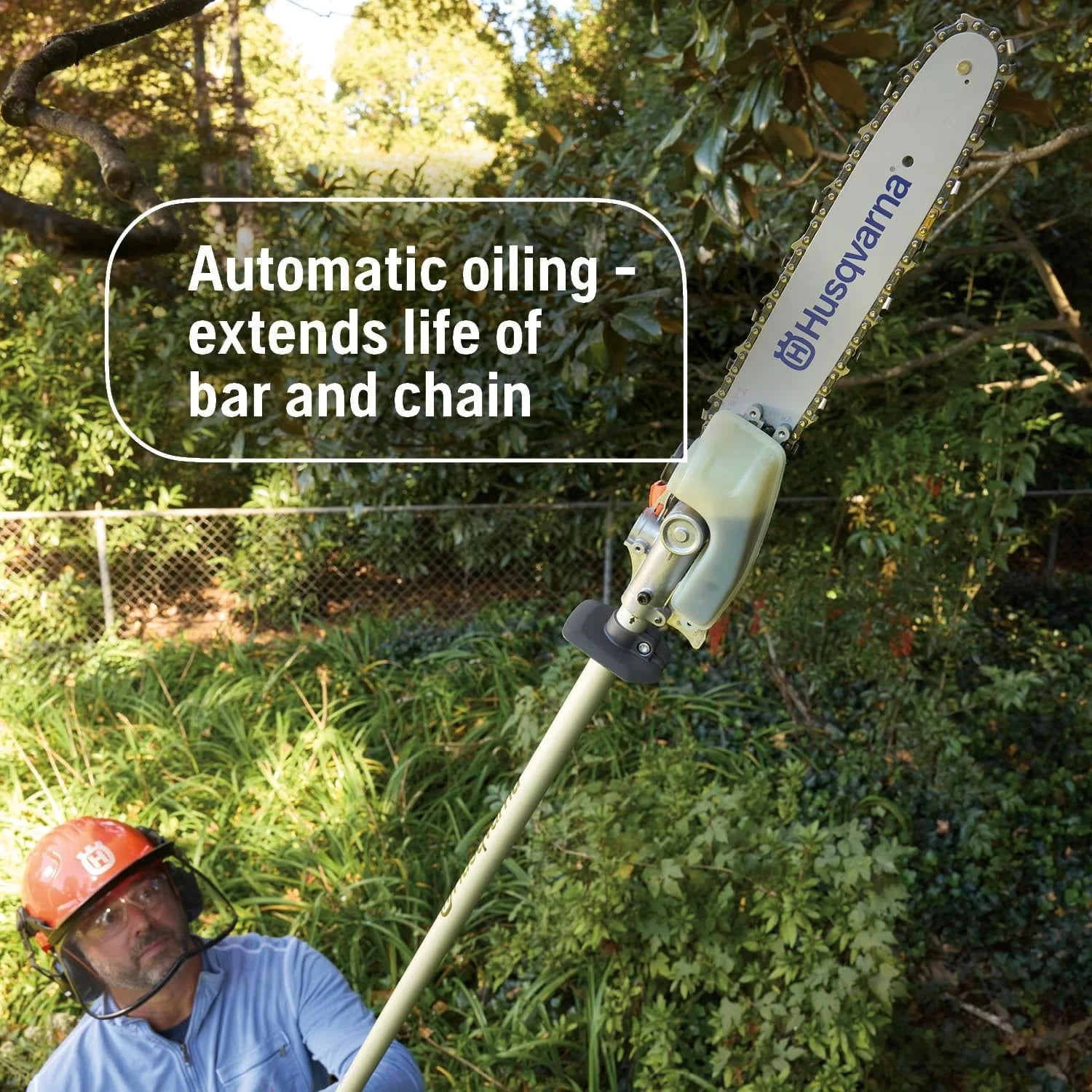 Special 122LKP Gas Pole Saw, Multi-Purpose Tool with Pole Saw Attachment, Equipped with X-CUT Chain - Image 3