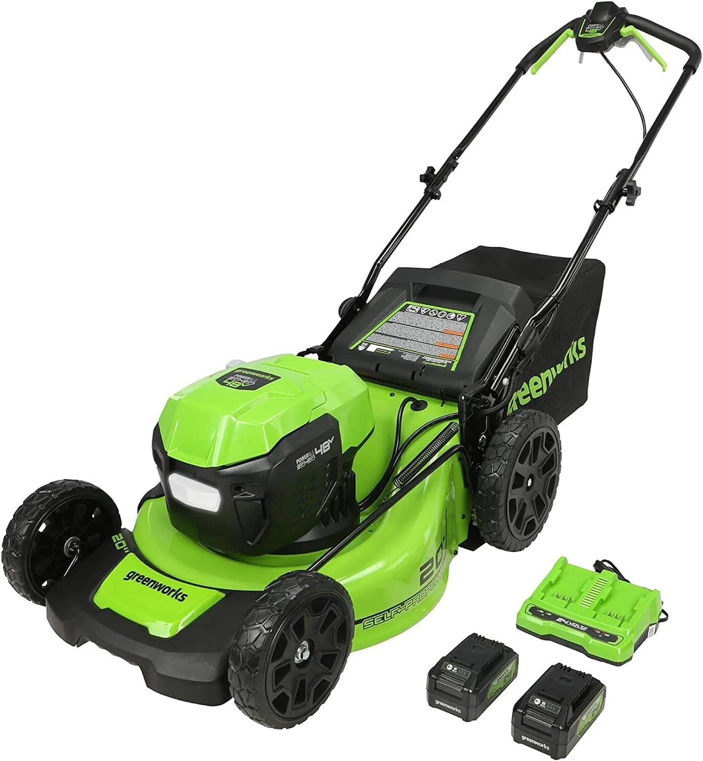 Special 48V 20 in Mower/Blower/Trimmer Kit, (2) 4.0 Ah Battery Kit – For Home Projects - Image 4