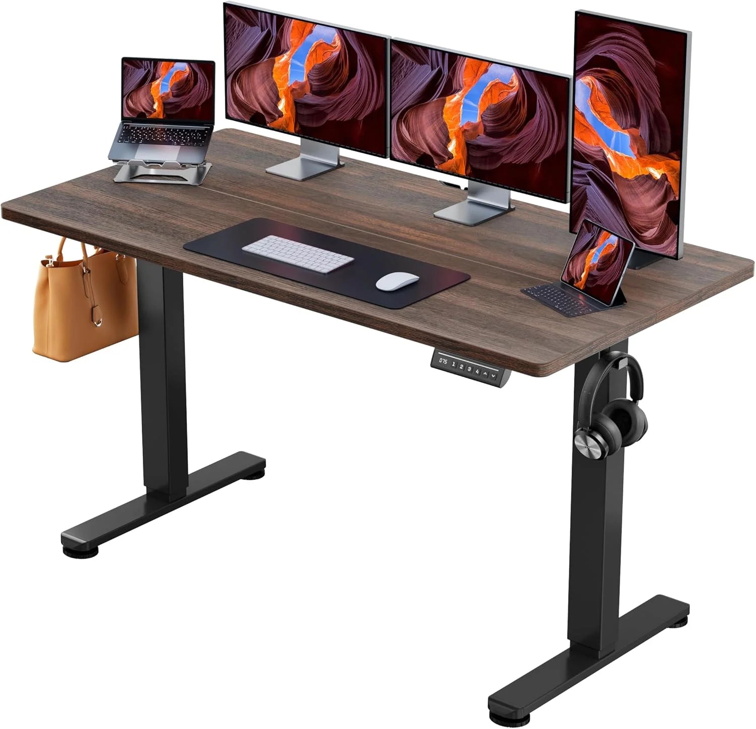 Special Height Adjustable Electric Standing Desk, 48 x 24 Inches Sit Stand up Desk - Image 13