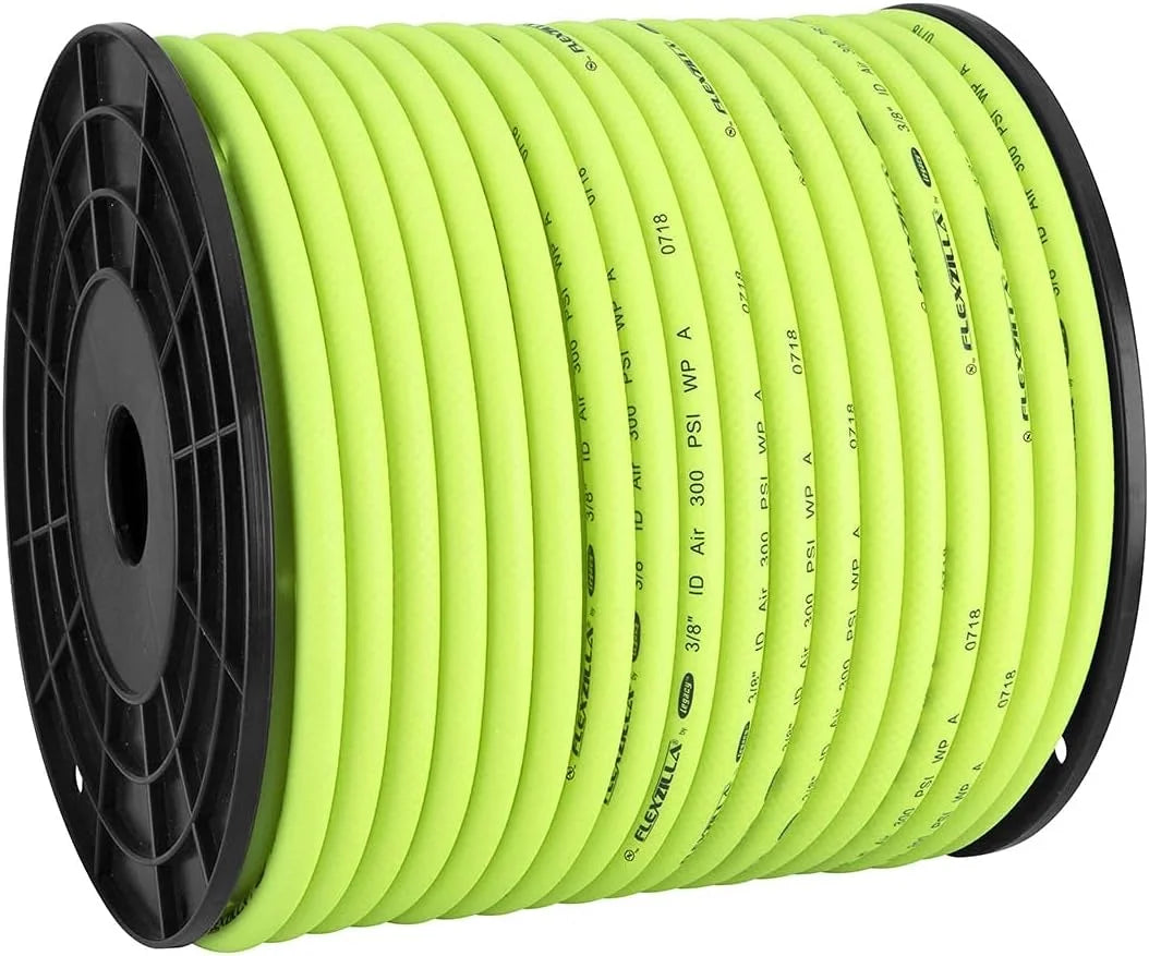 Special Flexzilla Pro Air Hose, Bulk Plastic Spool, 3/8 in. x 250 ft, Heavy Duty, Lightweight, Hybrid, ZillaGreen ” HFZ38250YW - Image 2