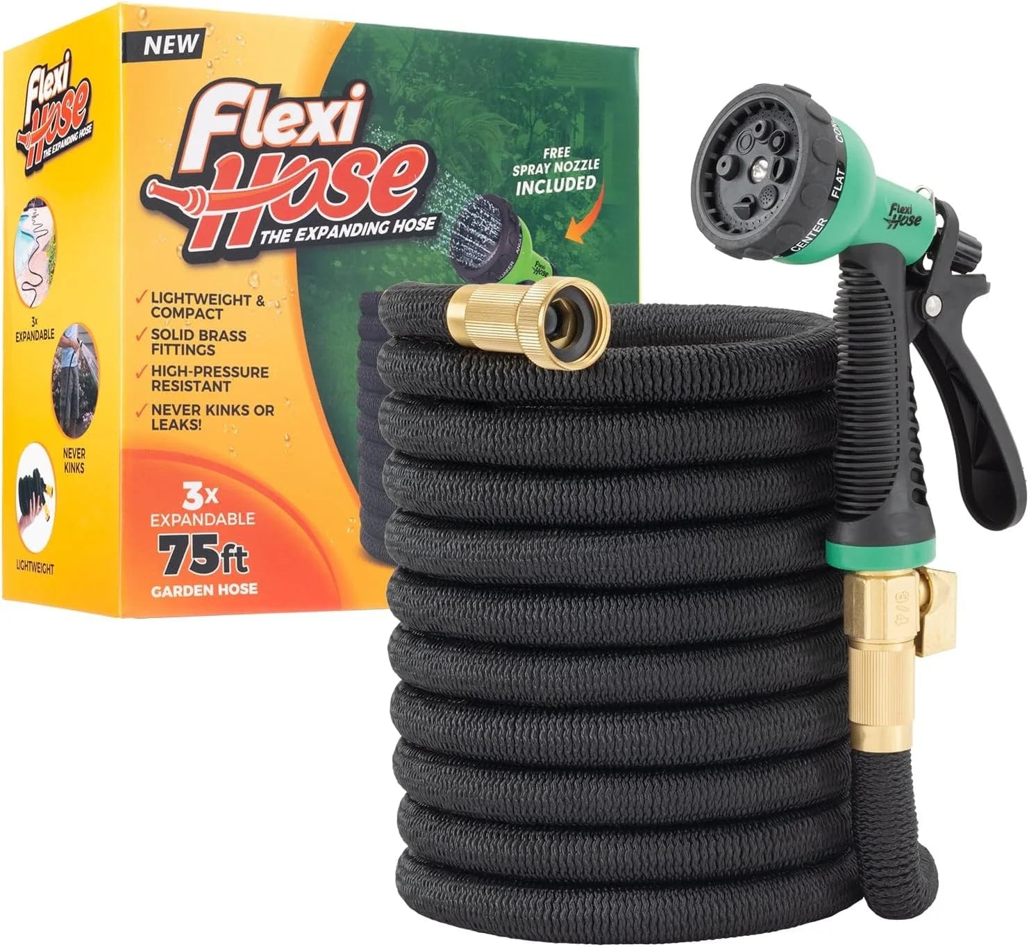 Special Hose Expandable Garden Hose with 8 Function Nozzle, 100FT, Lightweight Retractable Garden Hose - Image 4