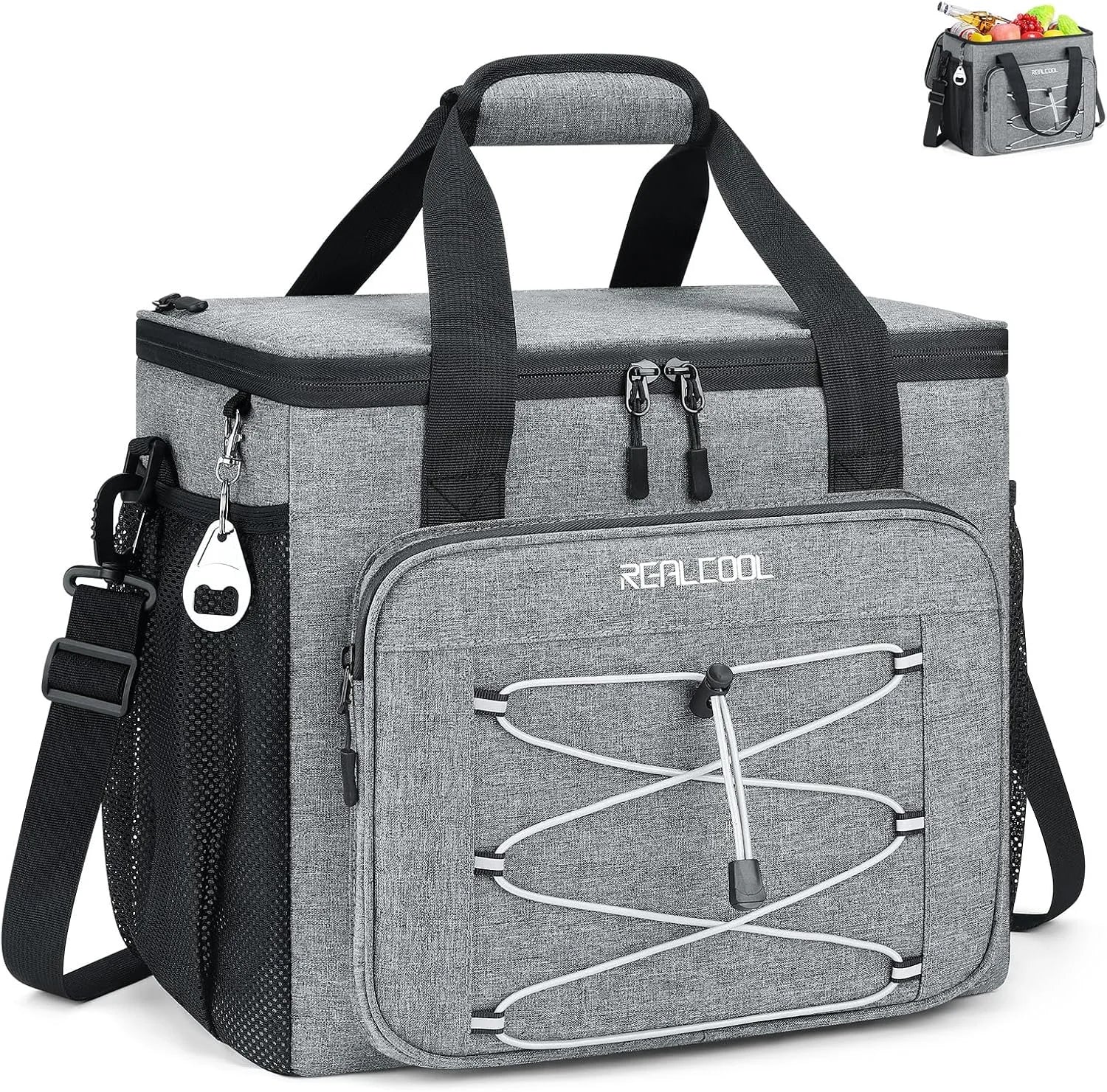 Special RealCool 35/45 Can Collapsible Soft Cooler Bag, Leakproof Ice Chest - Image 2