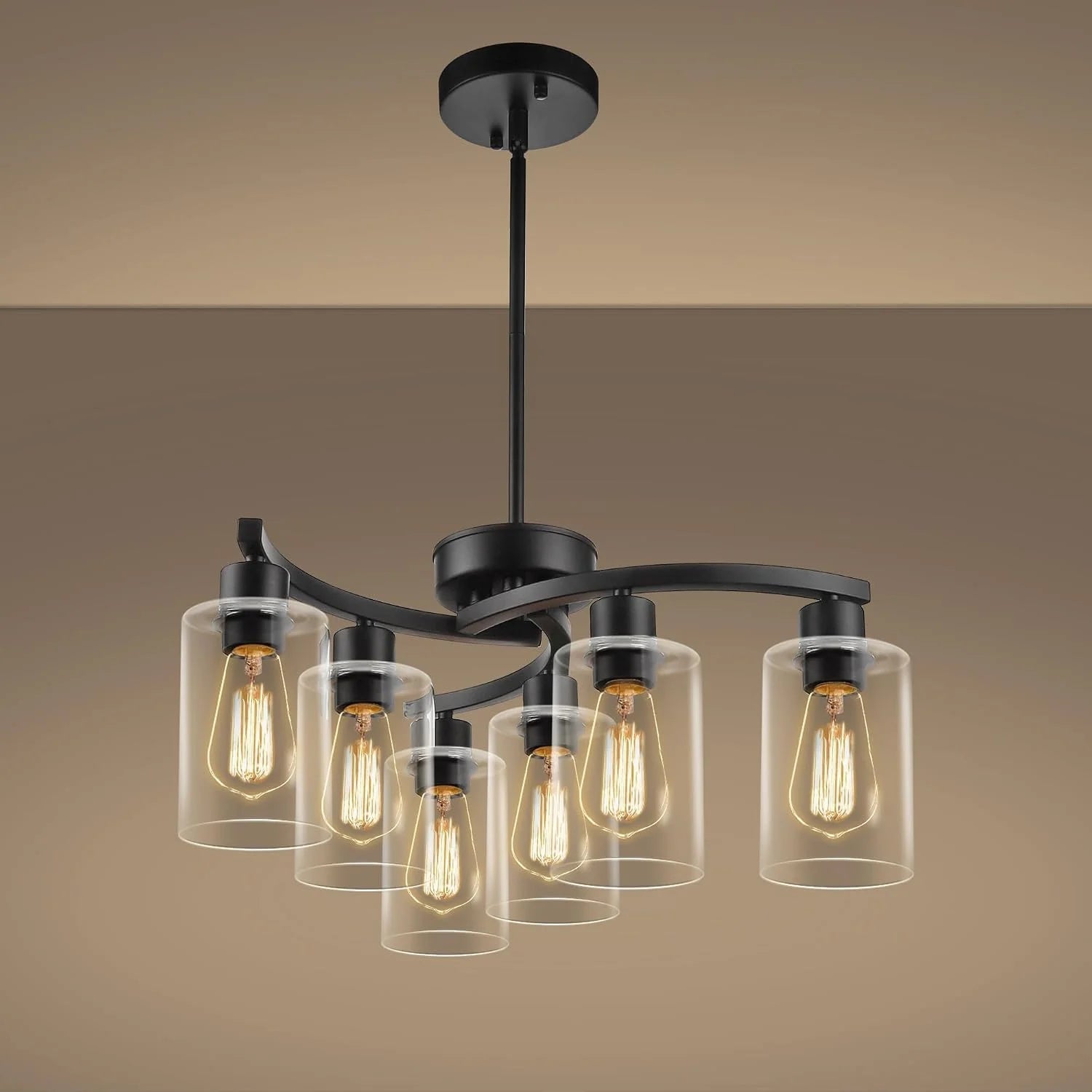 Special 6 Light Modern Chandeliers for Dining Room - Image 6