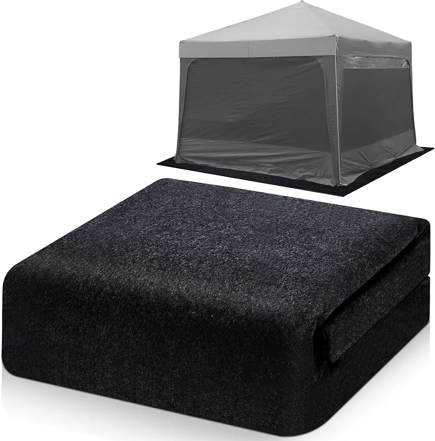 Special 10 x 10 ft Tent Carpet Outdoor Rug Floor Mat Waterproof Non Slip - Image 2