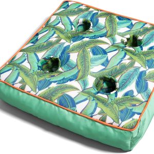 Special Joe Captain鈥檚 Float No Inflation Needed Pool Lounger, Sweet Shells Peach Double Sided Mesh, 3 feet