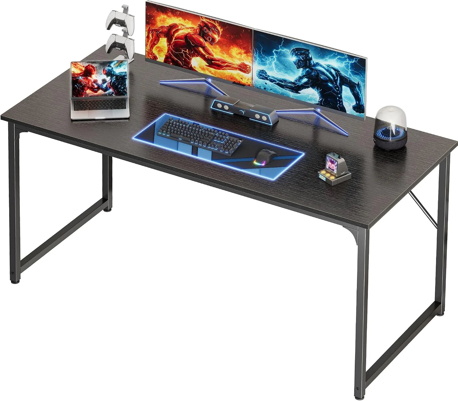 Special 47 X 24 Inch Computer Desk with Deeper Desktop, Gaming Office Writing Work Desk for Home Office