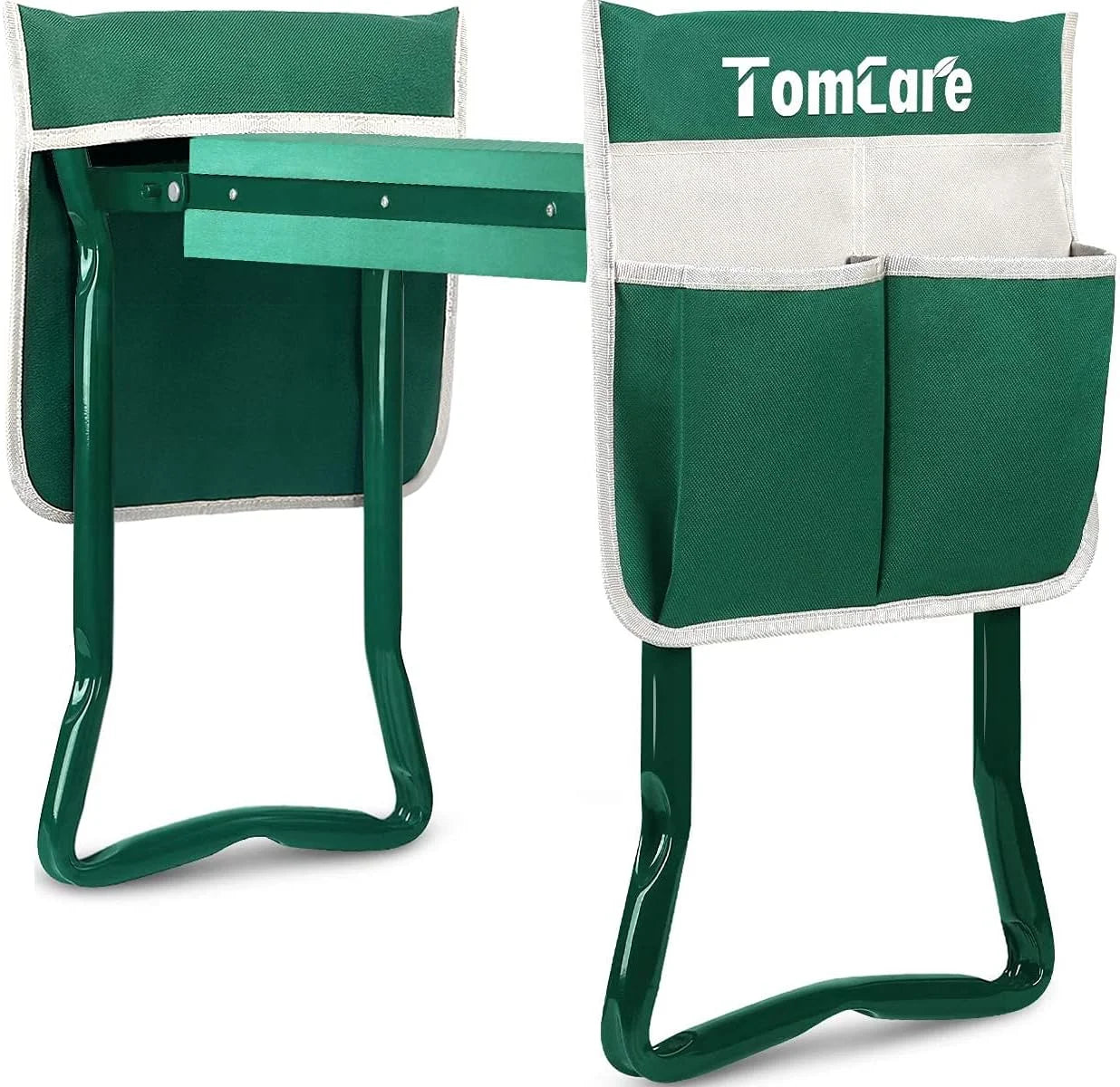 Special TomCare Garden Kneeler and Seat 11.12″ Wider Larger Soft Kneeling Pad Garden Bench with 2 Large Tool Pouches Heavy Duty - Image 9