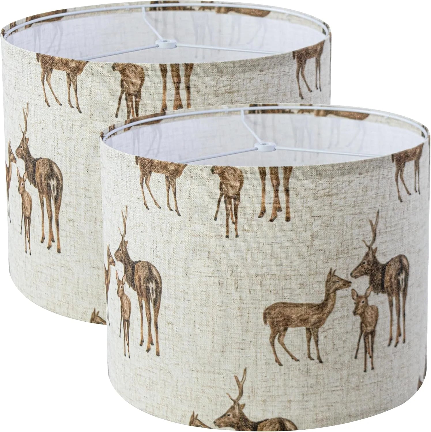 Special YUNLIAN Medium Lamp Shades Set of 2 - Image 28