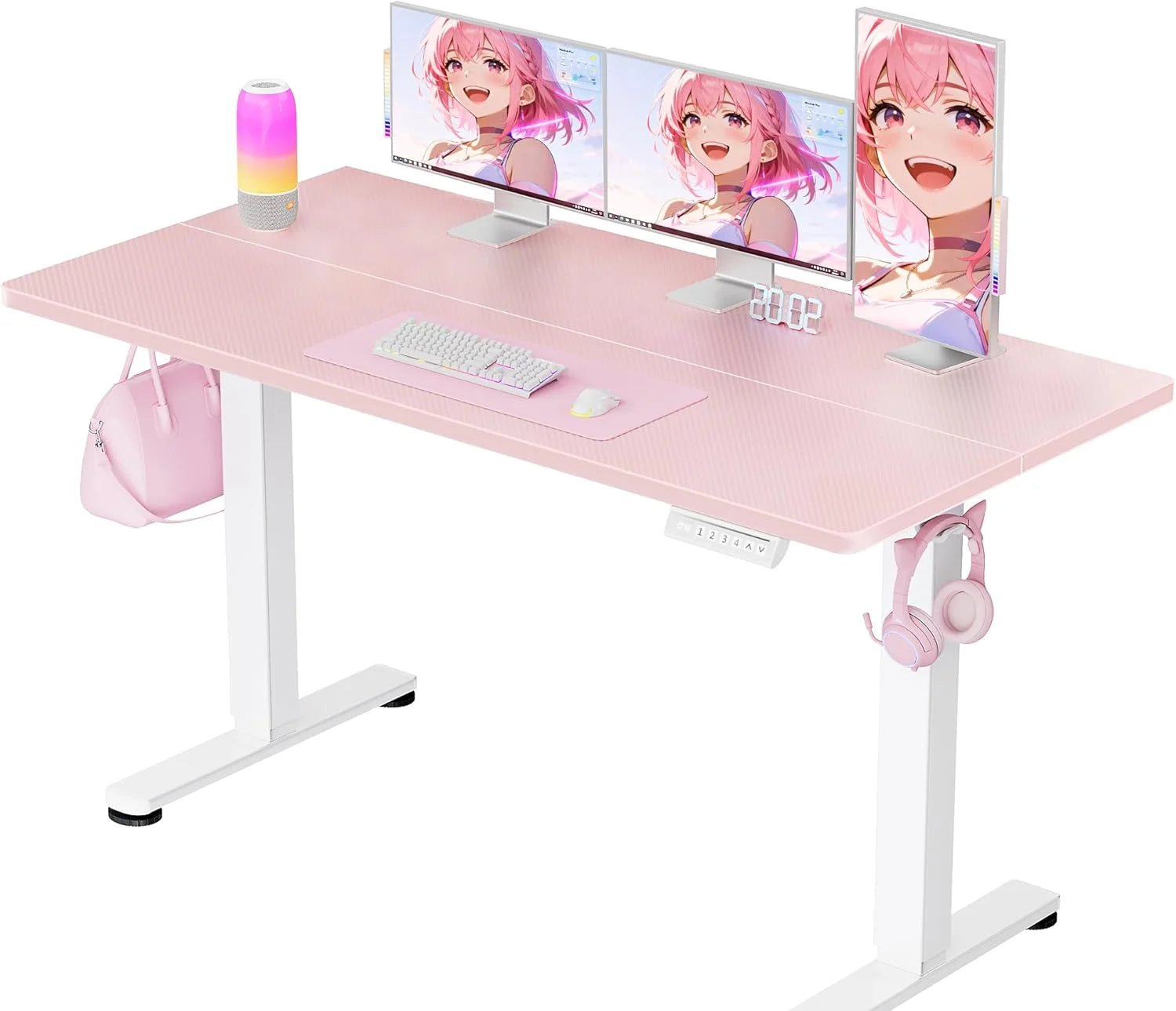 Special Height Adjustable Electric Standing Desk, 48 x 24 Inches Sit Stand up Desk - Image 22