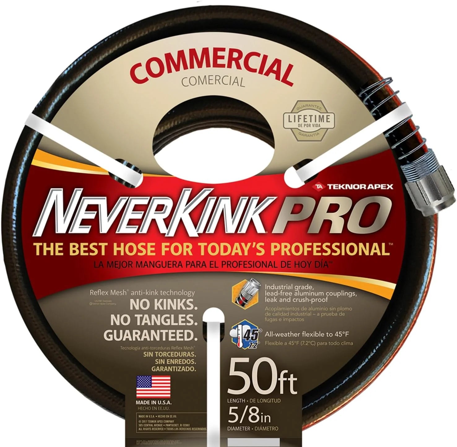 Special Apex Neverkink, 8844-100, PRO Water Hose, 5/8-in x 100-Feet - Image 4