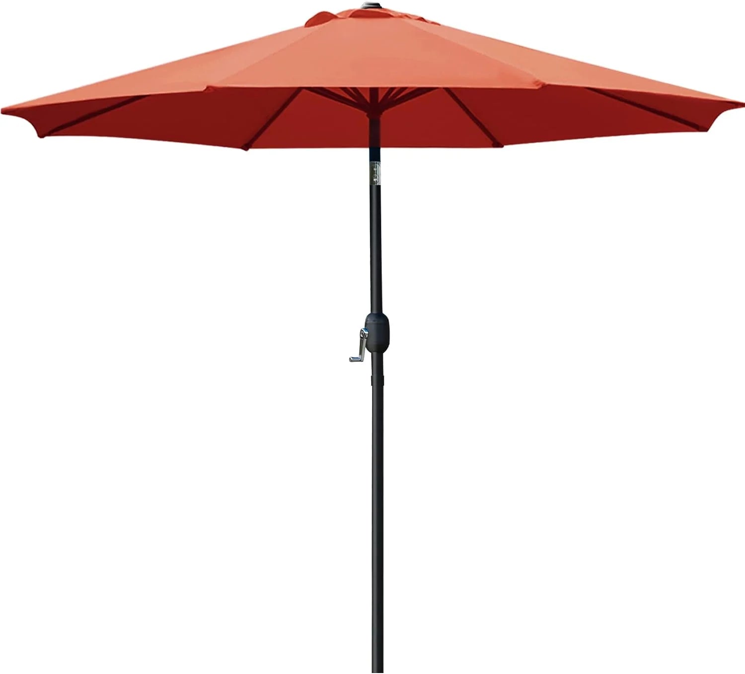 Special Sunnyglade 9″ Patio Umbrella Outdoor Table Umbrella with 8 Ribs Tan - Image 5
