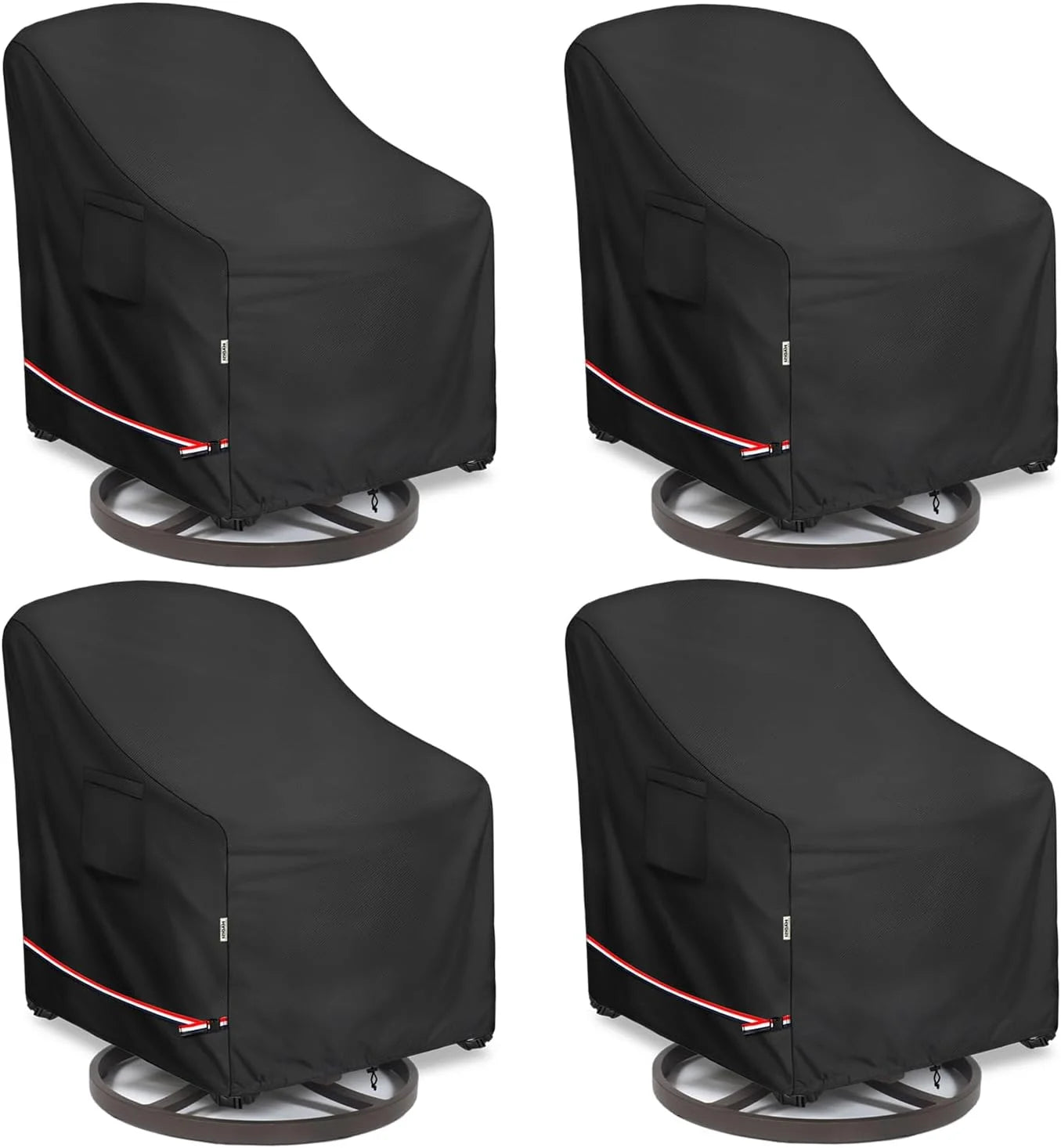 Special Patio Chair Covers for Outdoor Furniture Waterproof 4 Pack - Image 2