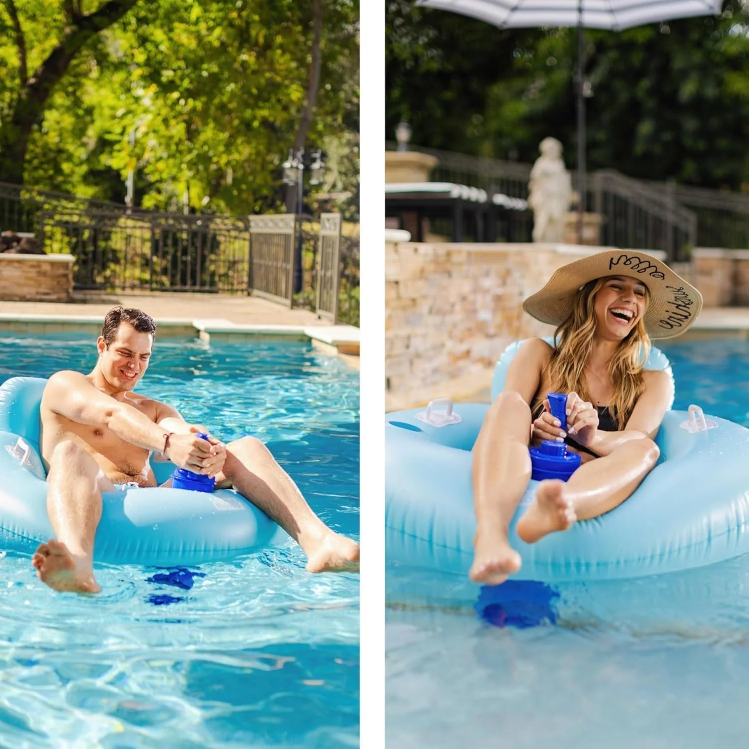 Special Floats Motorized Pool Float, Includes Motorized Propeller with 360° Operation and Cup Holder - Image 4