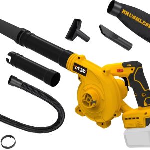 Special Cordless Leaf Blower for Dewalt 20V Max Battery, Electric Jobsite Air Blower with Brushless Motor