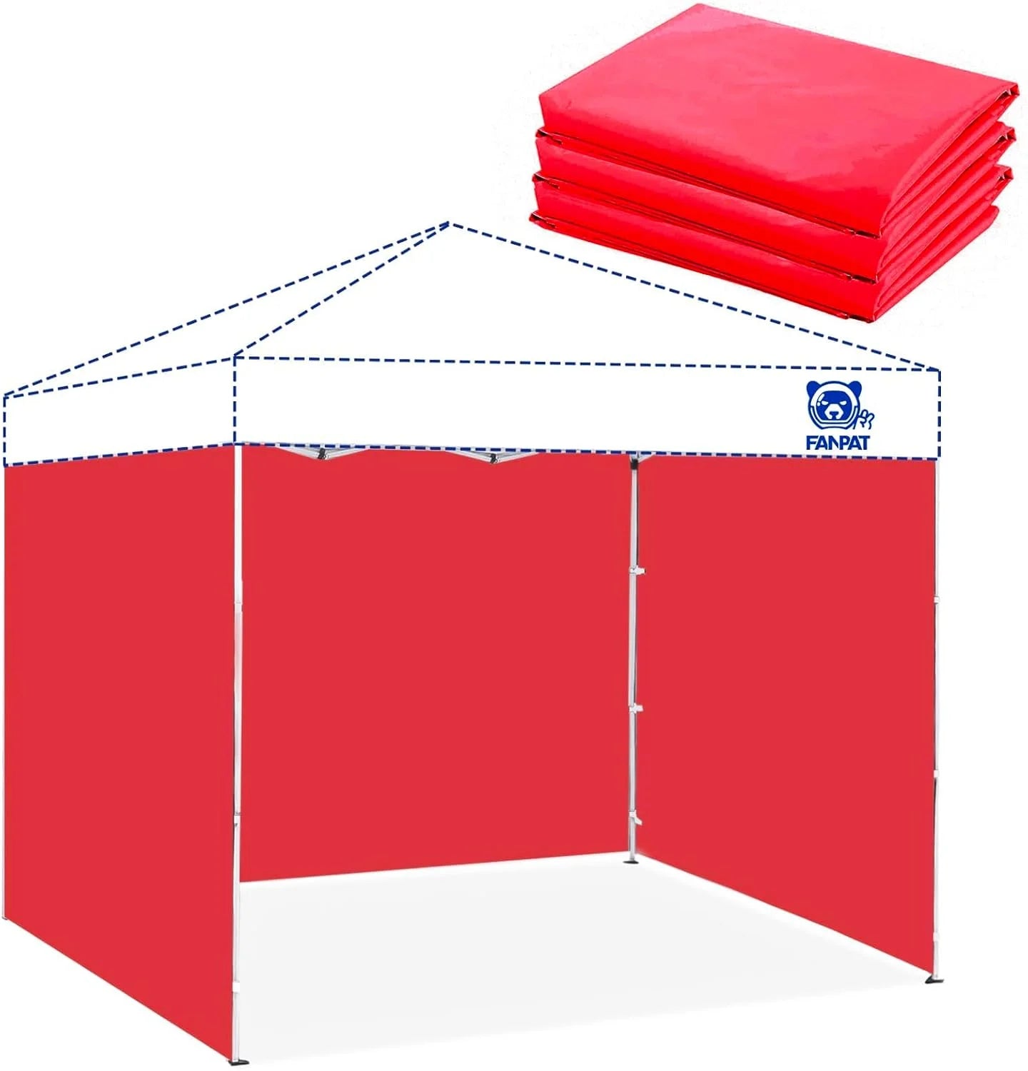 Special 10×10 Canopy Sidewalls for Canopy Frame, White (3Pcs Sidewalls Only) - Image 29