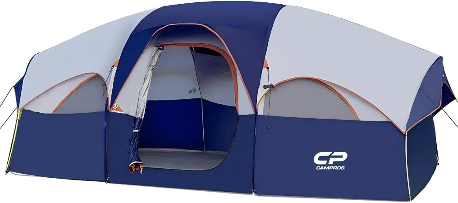 Special CAMPROS CP Tent 8 Person Camping Tents, Weather Resistant Family Tent, 5 Large Mesh Windows - Image 8