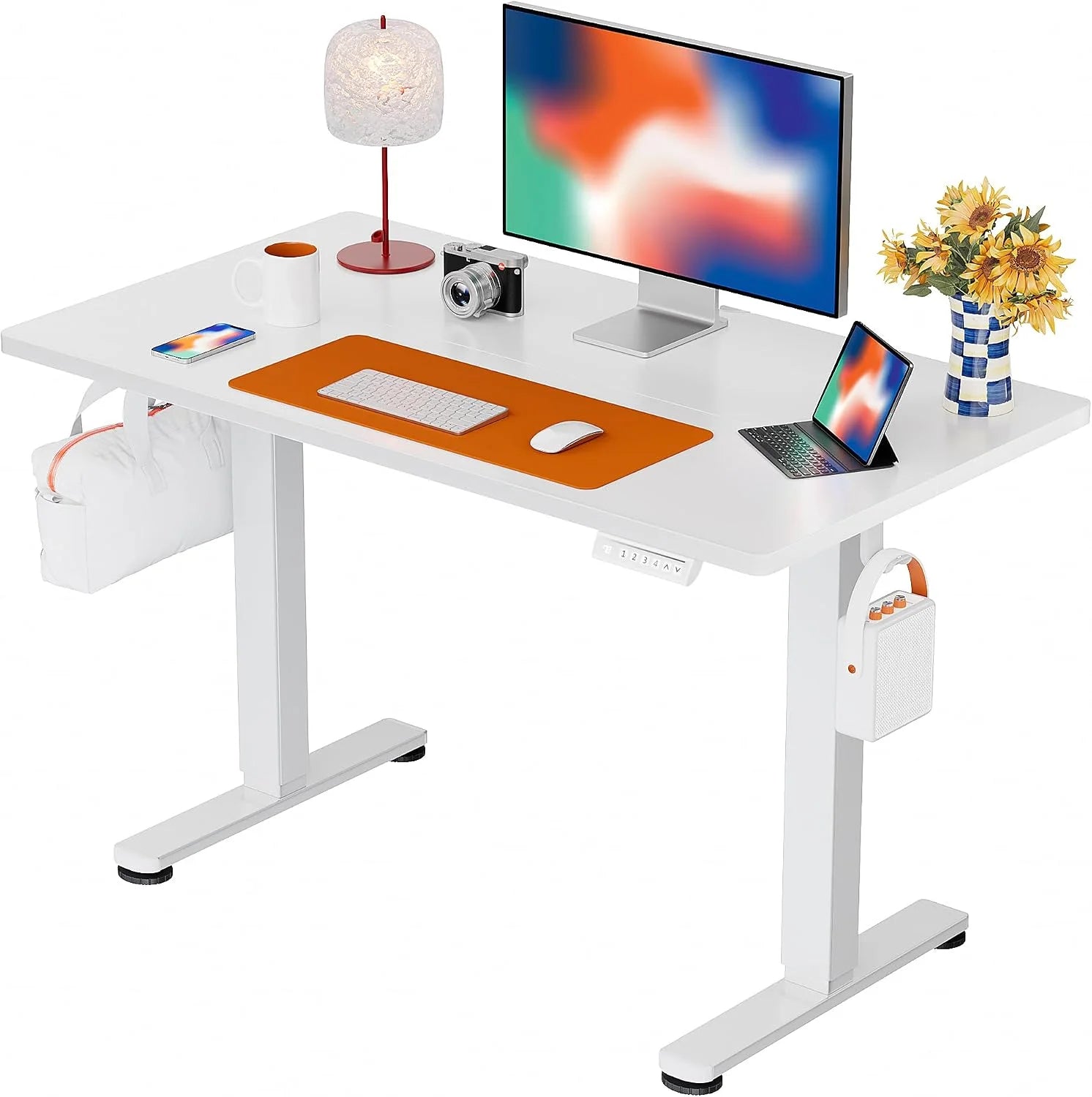 Special Height Adjustable Electric Standing Desk, 48 x 24 Inches Sit Stand up Desk - Image 30