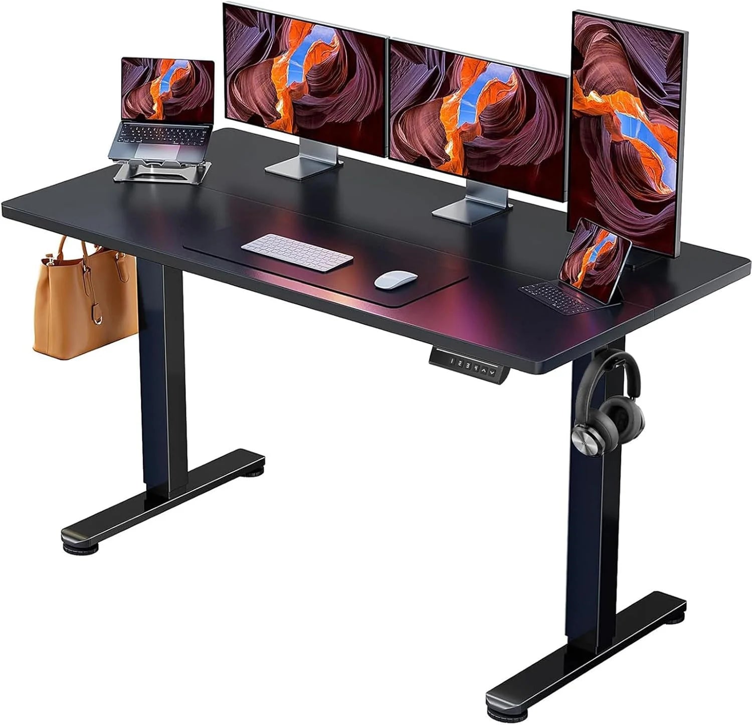 Special Height Adjustable Electric Standing Desk, 48 x 24 Inches Sit Stand up Desk - Image 39