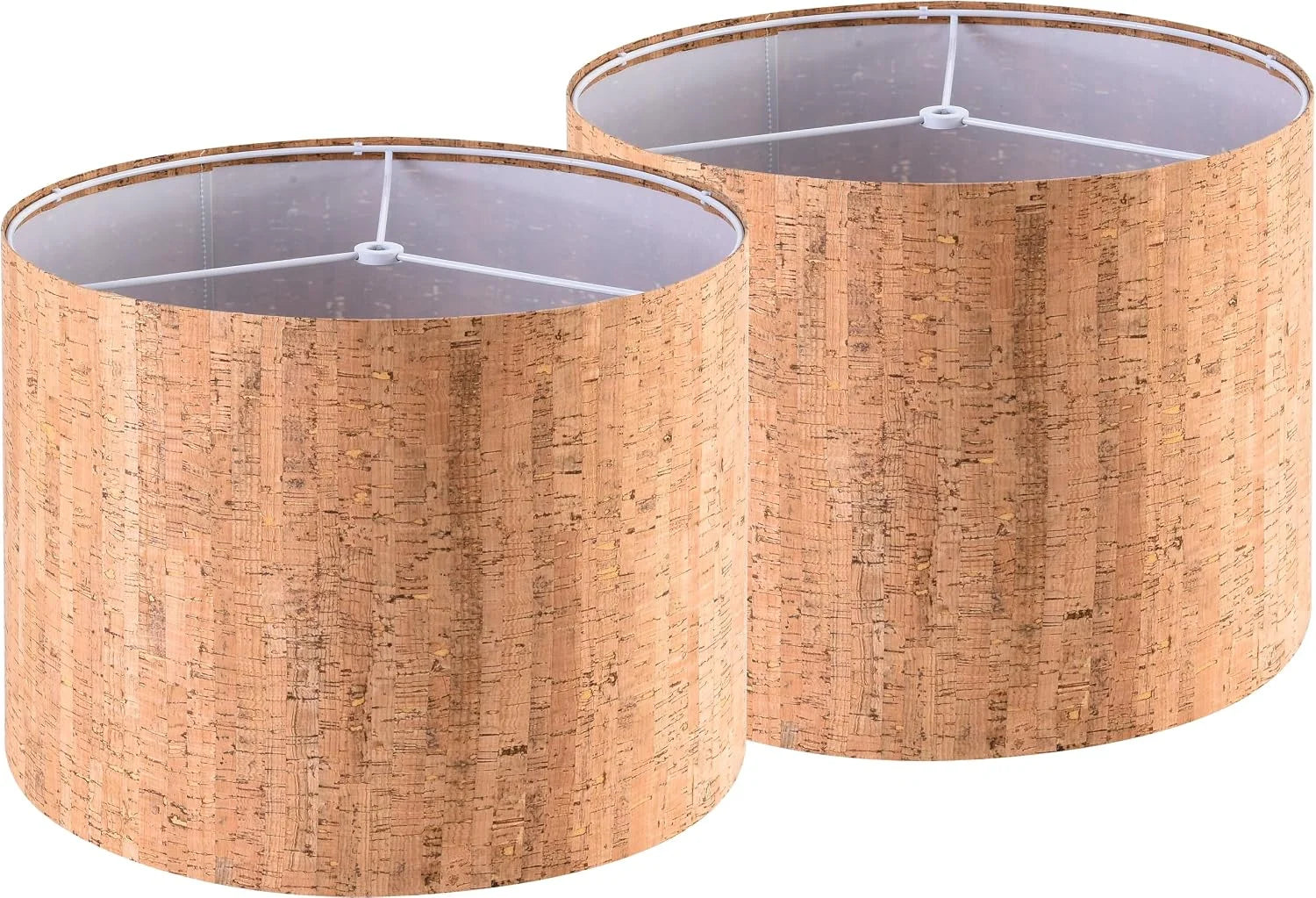 Special GO&SO 13 Drum Boho Lamp Shades Set of 2 Medium, 0.41 Spider Farmhouse Lamp Shade for Small Floor Lamp - Image 5