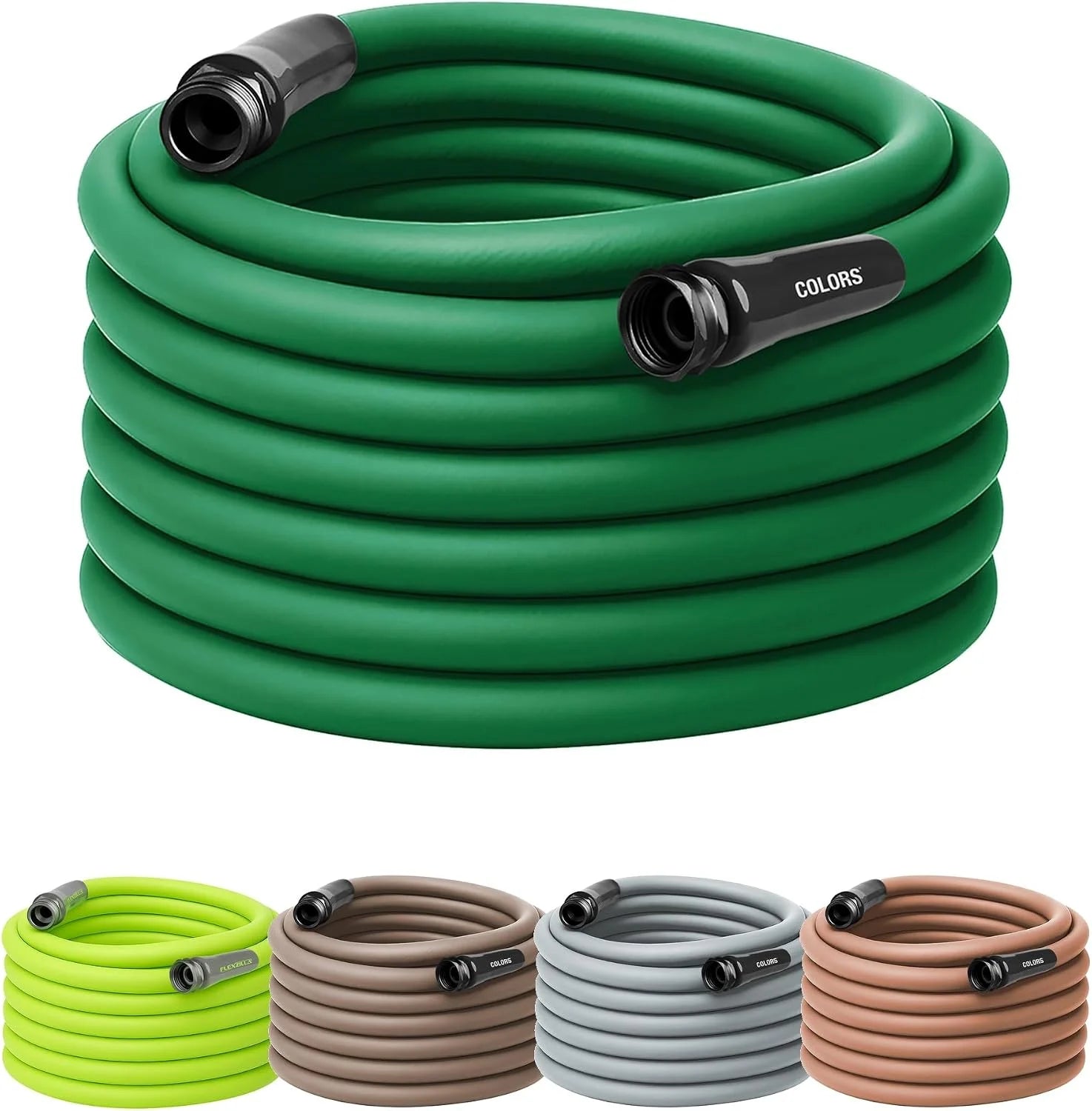 Special Garden Hose 5/8 in. x 100 ft., Lightweight All-Weather Water Hose, Durable and Flexible, Leak-Free Connections - Image 2