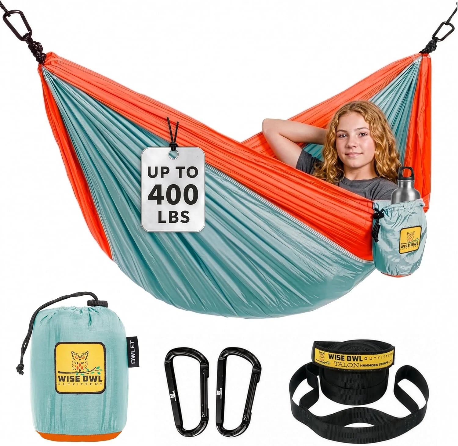 Special Owl Outfitters Camping Hammock ” up to 500lbs Portable Hammock with Tree Straps ” Travel, Backpacking - Image 3