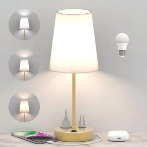 Special Addtam Bedroom Table Lamp, Dimmable
