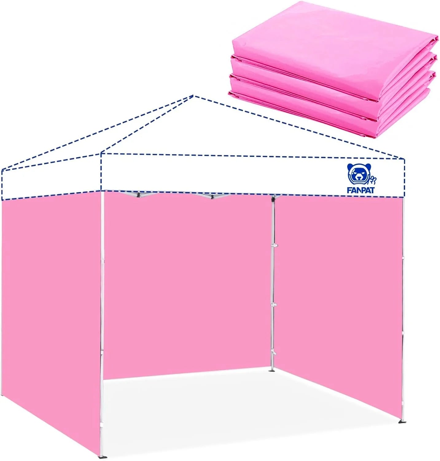 Special 10×10 Canopy Sidewalls for Canopy Frame, White (3Pcs Sidewalls Only) - Image 25
