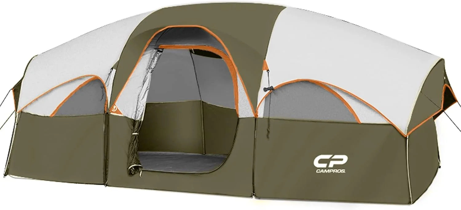 Special CAMPROS CP Tent 8 Person Camping Tents, Weather Resistant Family Tent, 5 Large Mesh Windows - Image 3