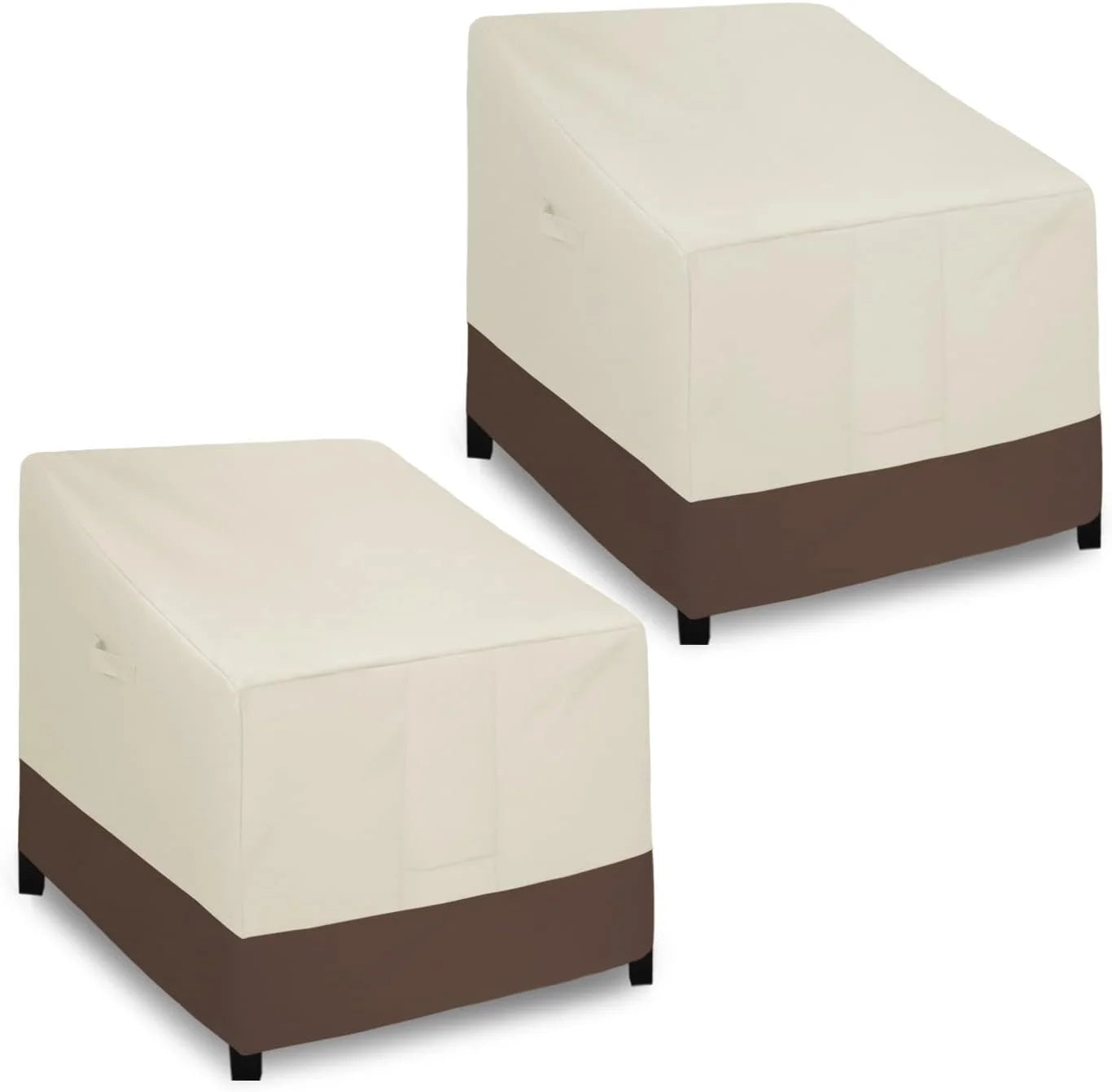 Special Heavy Duty Outdoor Chair Cover, 2 Pack-33.5Wx31.5Dx36H inch ” For Outdoor Living