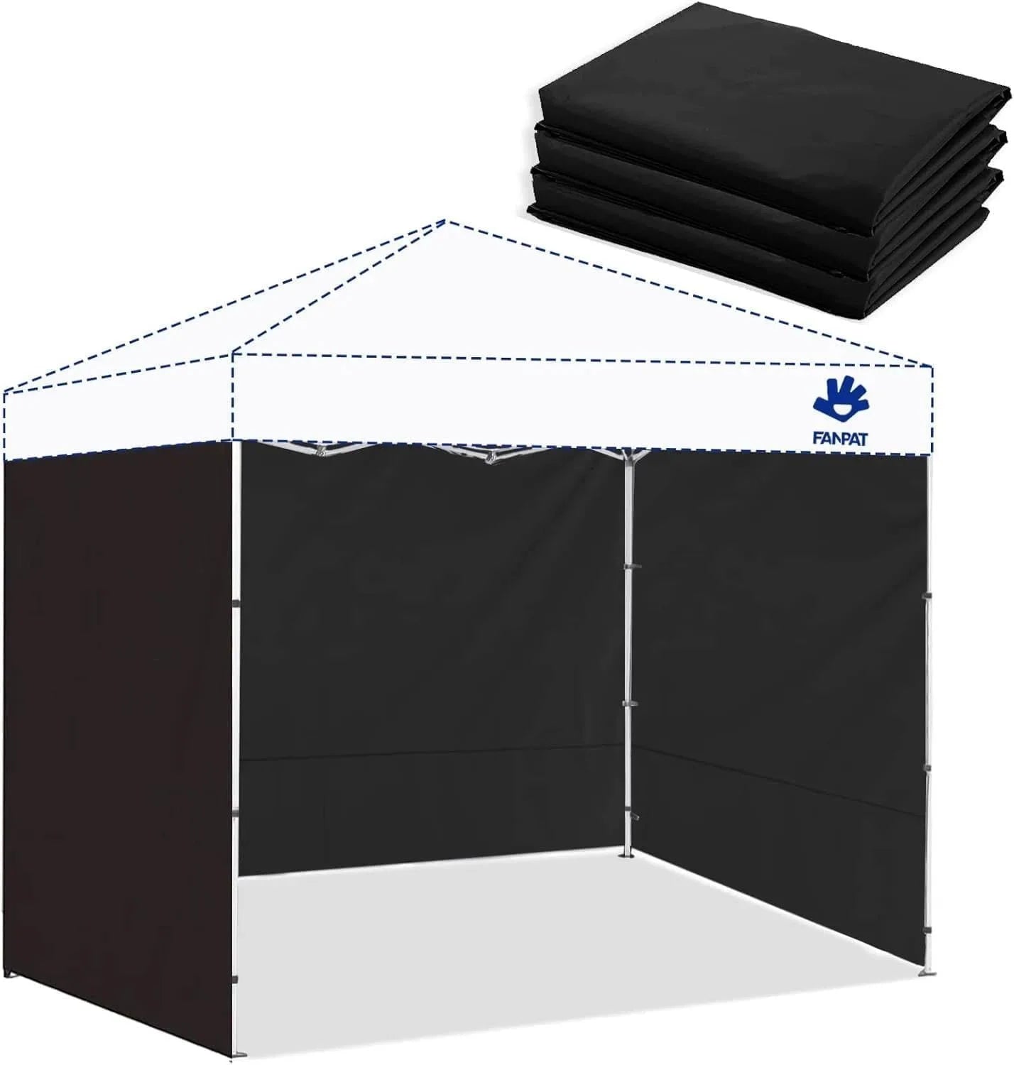 Special 10×10 Canopy Sidewalls for Canopy Frame, White (3Pcs Sidewalls Only) - Image 10