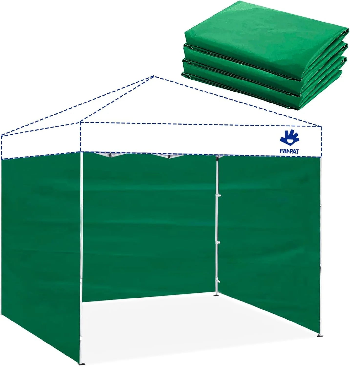 Special 10×10 Canopy Sidewalls for Canopy Frame, White (3Pcs Sidewalls Only) - Image 23