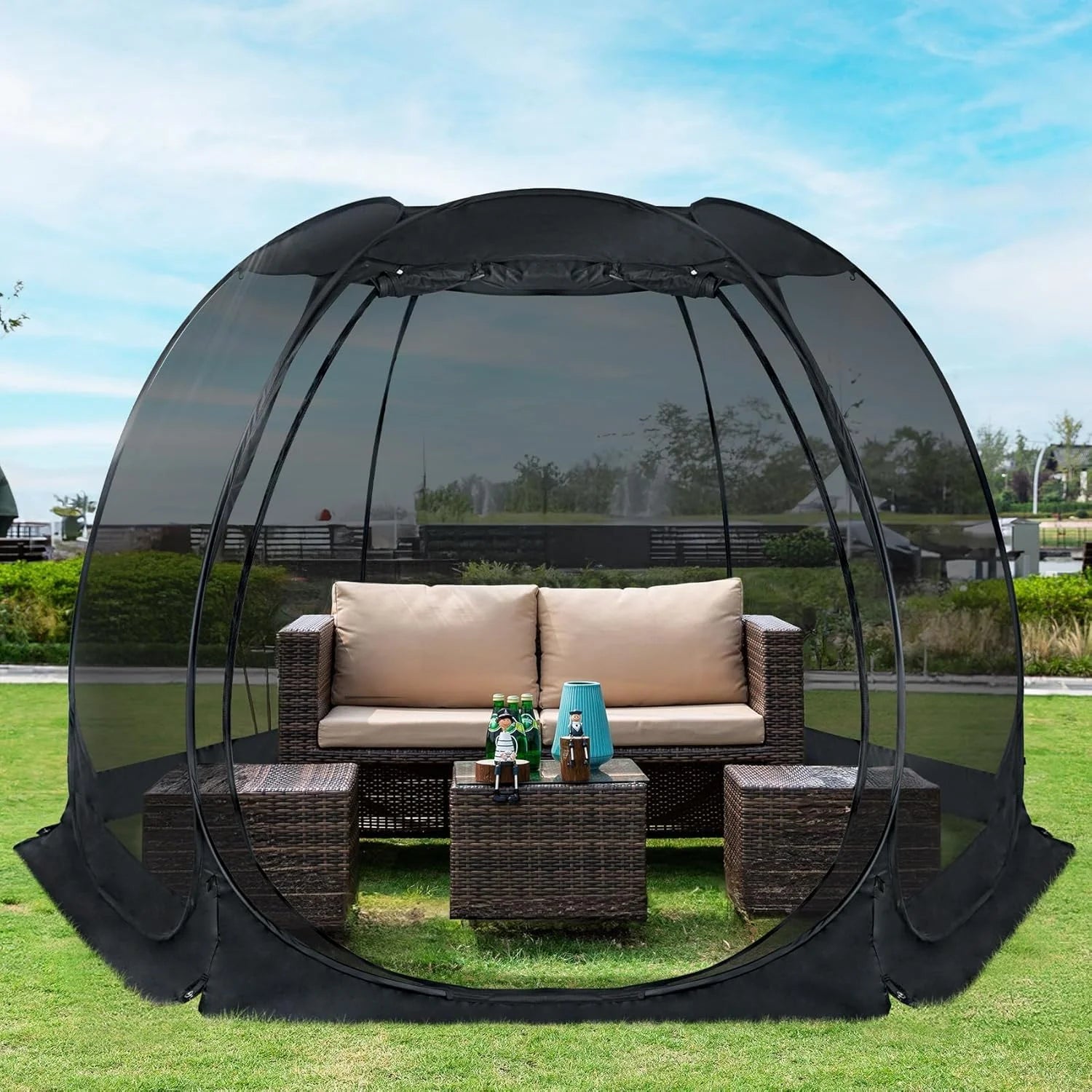 Special Alvantor Pop Up Screen House Tent, Instant Outdoor Gazebo with Mosquito Netting & UPF 50+ Sun Protection - Image 7