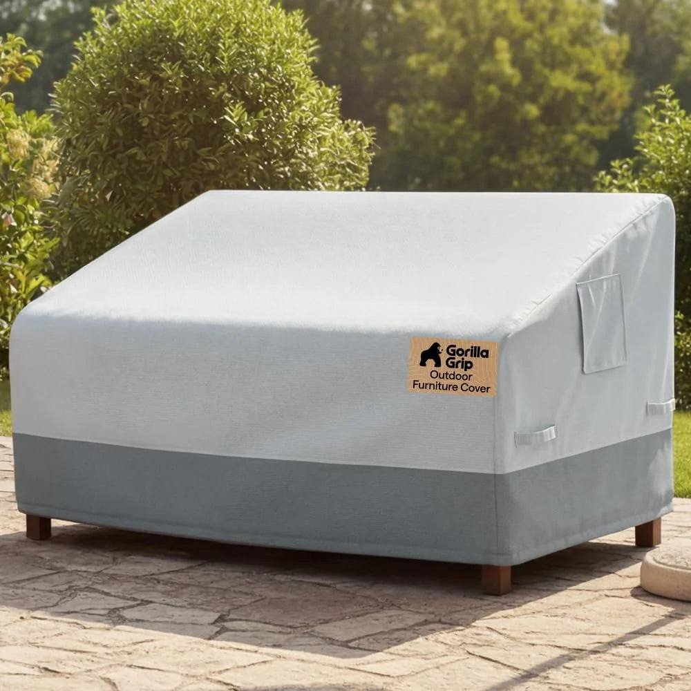 Special GRIP Waterproof Large Outdoor Patio Sofa Cover, 3 Seater 80 Inch - Image 6