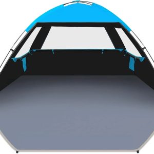Special Gorich Beach Tent Sun Shelter for 3/4/6/8/10 Person with UPF 50锛?UV Protection, Lightweight & Easy Setup Beach Shade