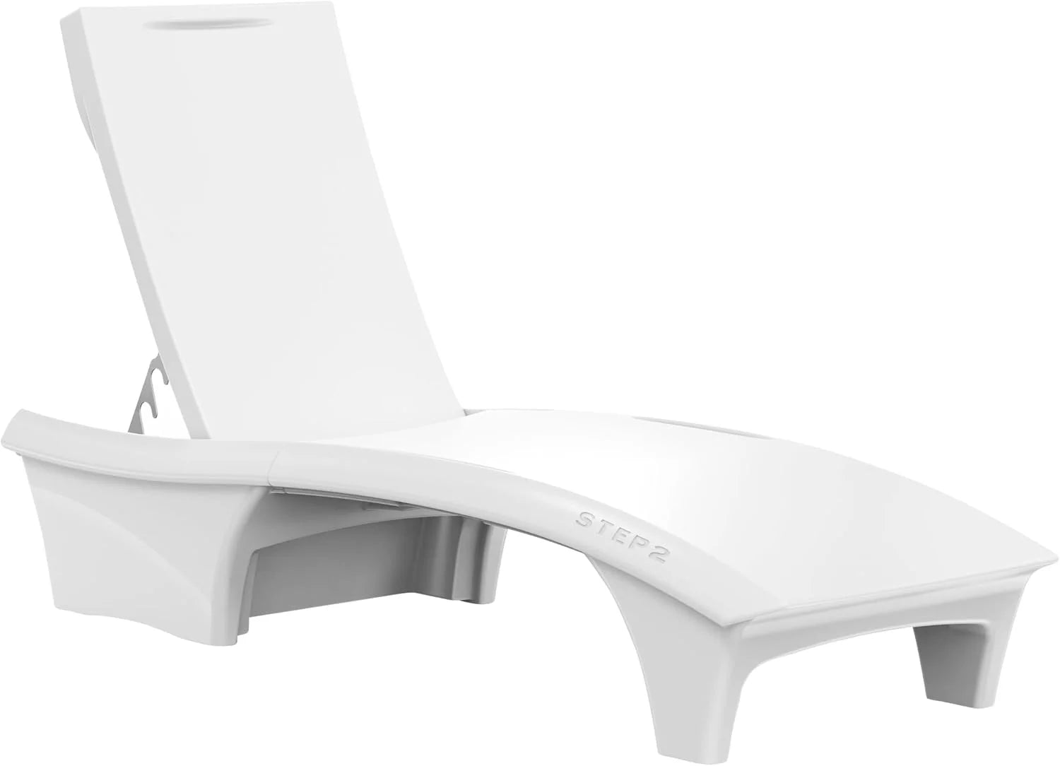 Special Step2 Vero Adirondack Chair, Stylish Poolside Lounger, Waterproof Patio Furniture for Sun Shelf - Image 9